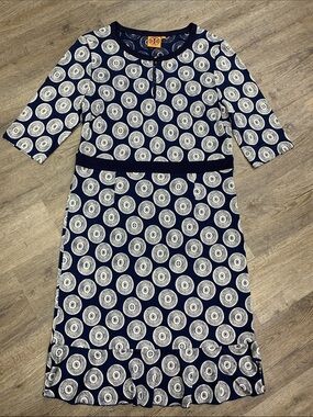 Tory Burch | Dresses | Tory Burch Leather Trim Linen Midi Dress In New  Ivory Safari Heavy Linen | Poshmark